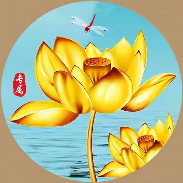 金钱豹转发消息-男人用荷花做头像插图(2)