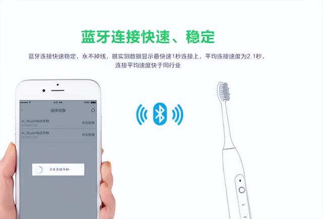 智能牙刷APP让用户可以更便捷地使用APP实现更多个性化服务