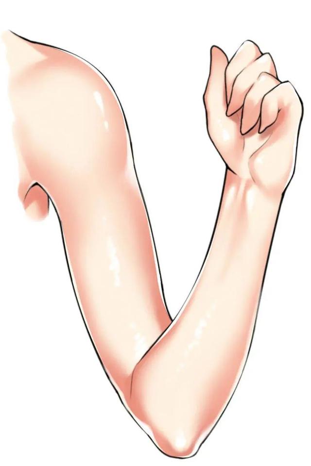 美少女插画的画法-表现动作和情绪的写实"手臂"(肘部