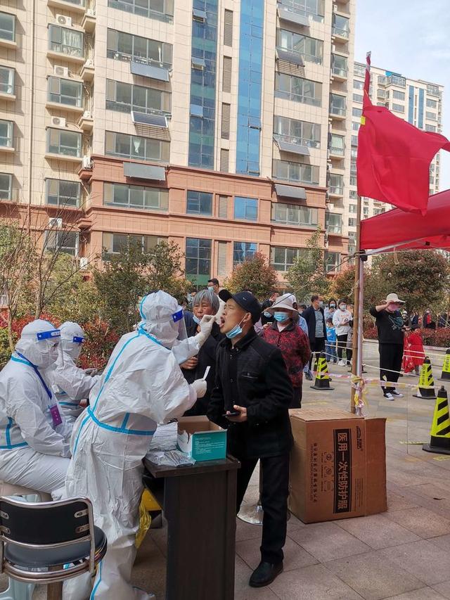 临沭县沭河花园第七轮核酸全员检测
