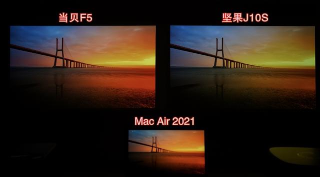 当贝F5和坚果J10S相比 哪款投影仪更值得说是画质最好的投影？
