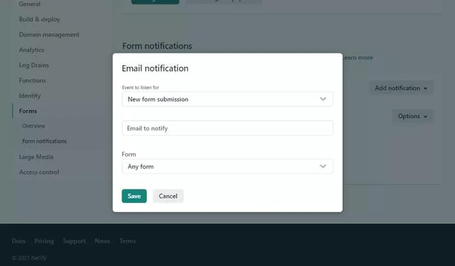 使用 Netlify Forms 将联系表单添加到 React 应用程序
