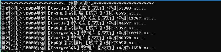 「.NET 6」使用EF Core 访问Oracle+Mysql+PostgreSQL并进行性能比较