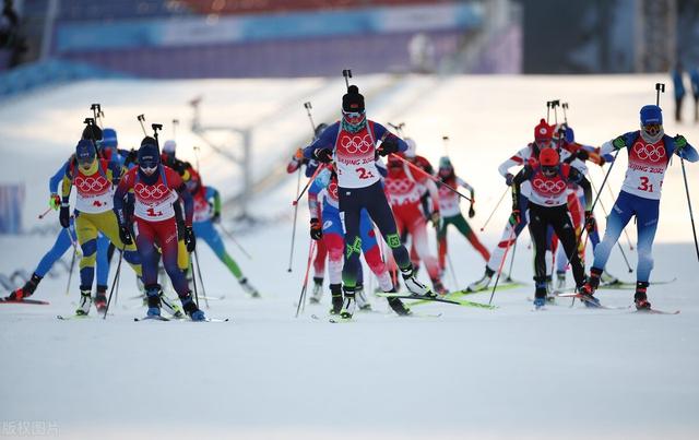 挪威队夺得冬季两项混合接力金牌