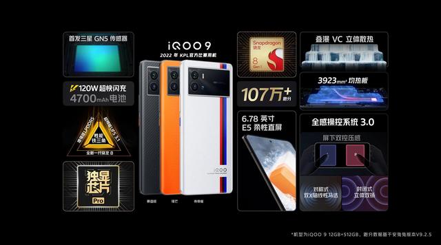 iQOO 9系列正式发布！3999起售，核心卖点真不少-第1张图片-9158手机教程网