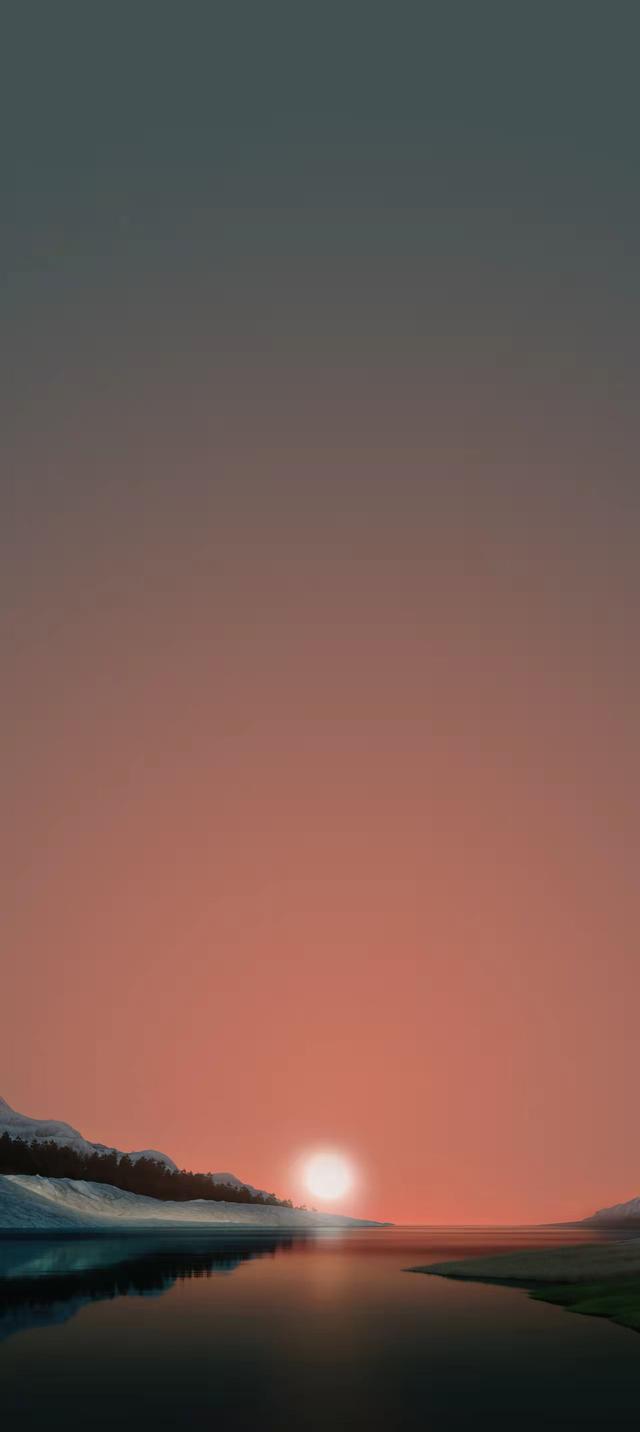 风景壁纸 安静的河流 新闻红