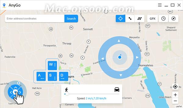 快速修改苹果iOS设备定位的AnyGo mac版 亲测有效-第7张图片-9158手机教程网