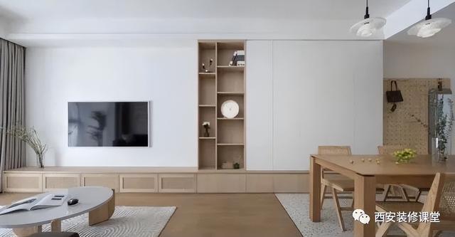 电视背景墙 柜子(电视背景墙柜子效果图现代简约)-天晟网