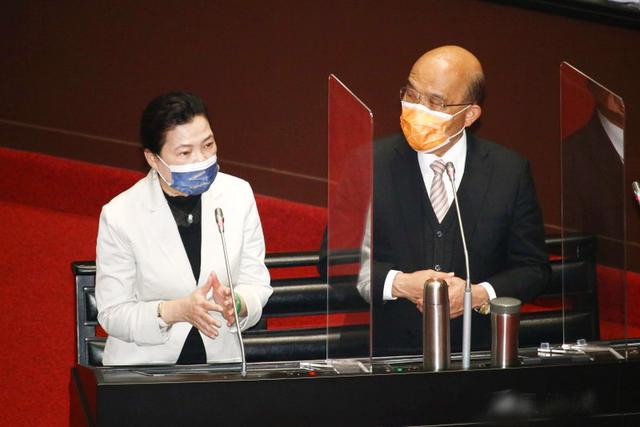 蒋万安质问：不敢保证不停电！苏贞昌恼怒：你祖父还承诺反攻大陆