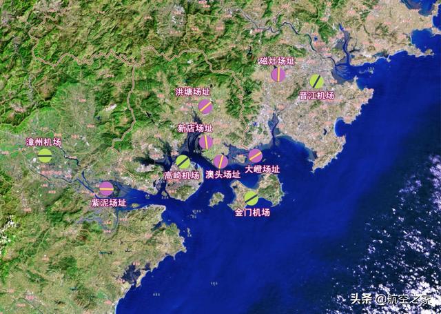 厦门新机场投资550亿、填海1.3万亩，距离金门15公里，2025年启用