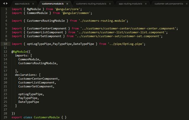 「Angular项目实战」Angular5项目模块划分