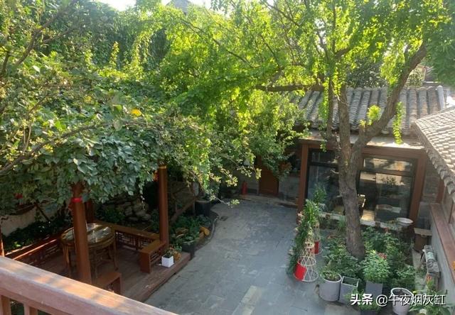 幽静小院，微雨一帘，淡茶半盏
