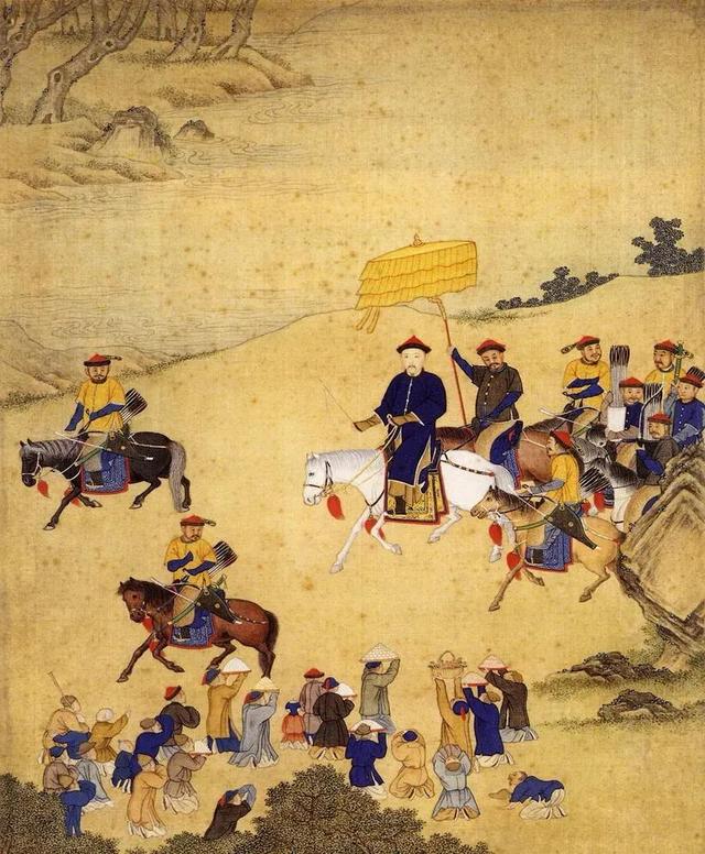 康熙跪拜恩师