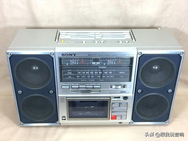 SONY CFS-F40 索尼立体声收音机盒式磁带机音响