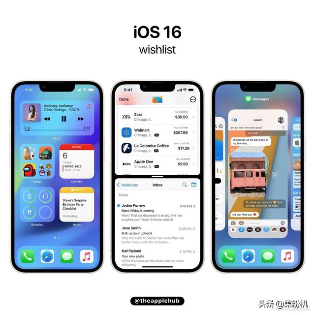 iOS 16 新功能来了