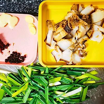 蒜苗炒腊肉