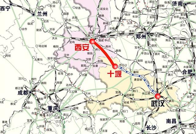 西安和武汉间的“斜线”，将给两大城市群带来什么？