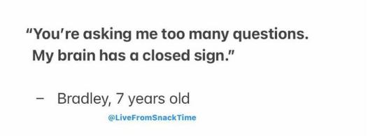 20条“小朋友”语录，第一条就萌翻了