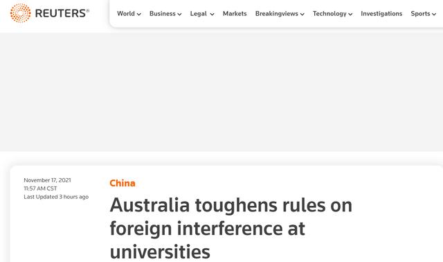 警惕！外媒：在数十万外国留学生返回之前，澳大利亚更新“反外国干涉高校”指导方针