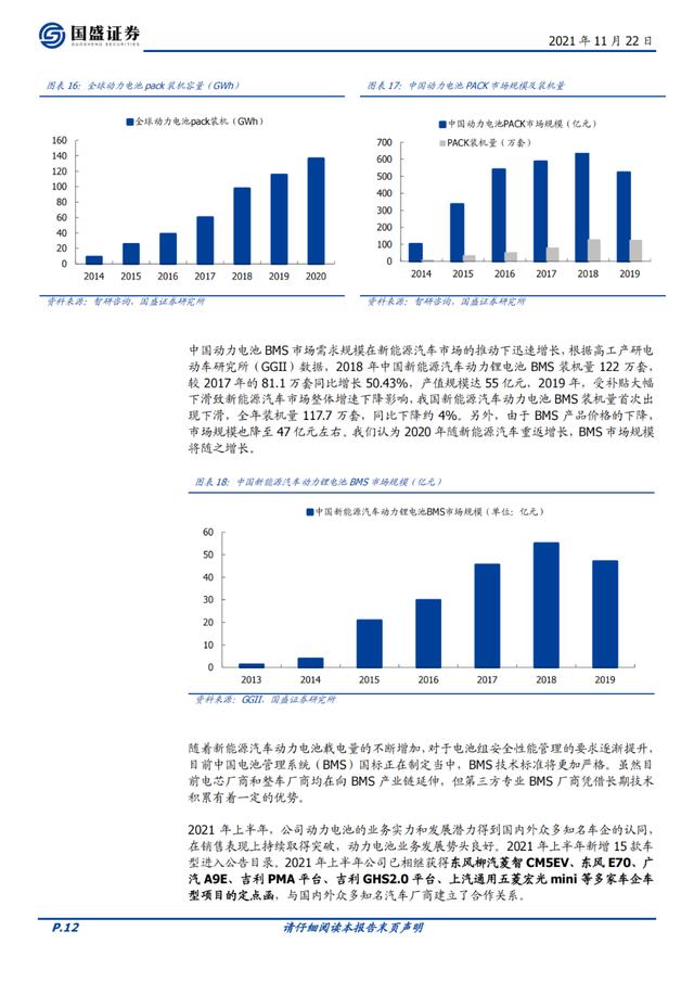 欣旺达：锂威迅速放量，动力电池开启新的成长曲线