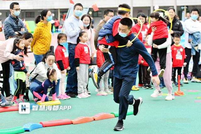 萌出屏幕！这场幼儿亲子运动会，现场赛况“激烈”