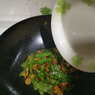 荷兰豆炒肉