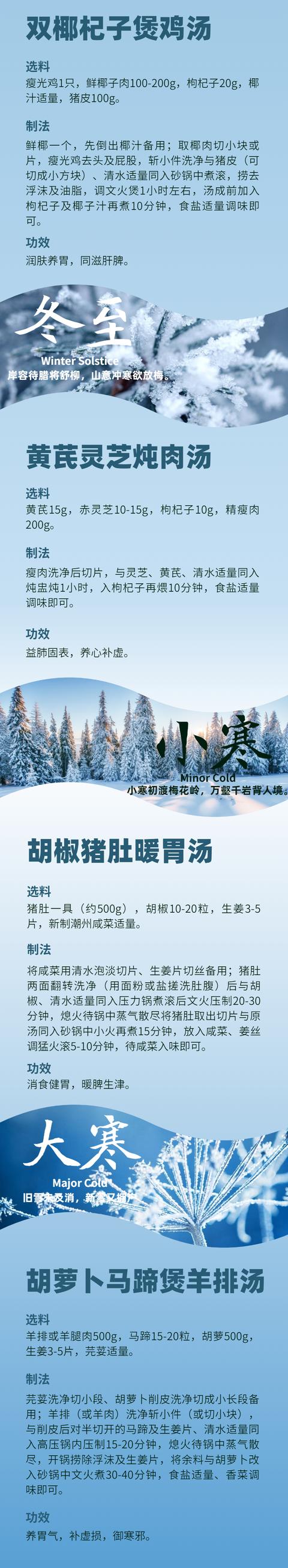 一“墩”难求,但一“汤”好求,快收藏24节气养生汤