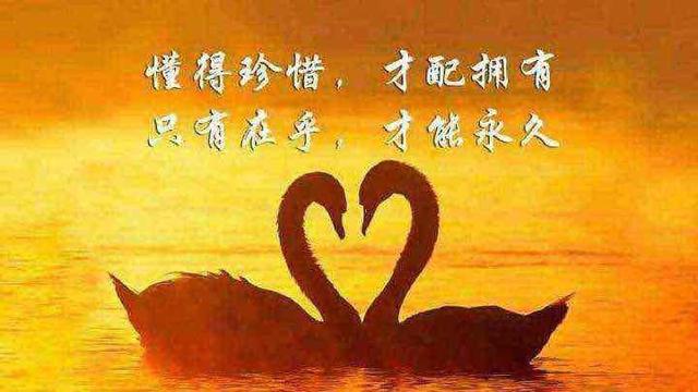 相互珍惜吧