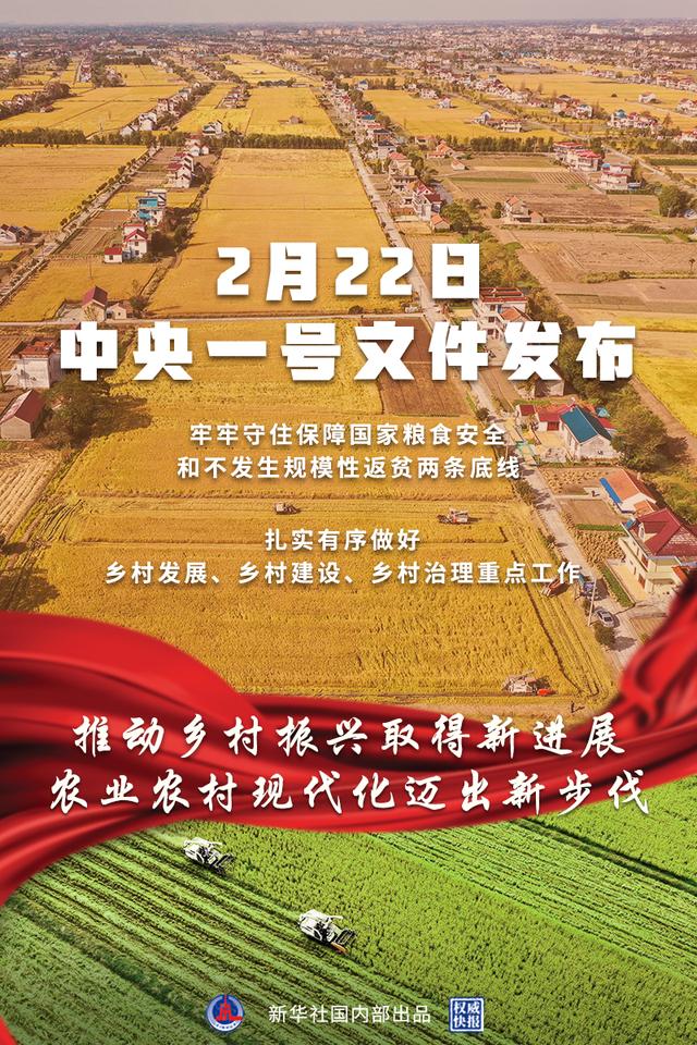 权威快报丨2022年中央一号文件提出推动乡村振兴取得新进展-第1张图片-9158手机教程网