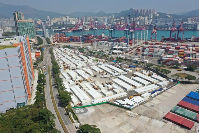 香港新增确诊3.25万例，新增死亡病例117例！占地约6万平方米青衣方舱医院交付使用