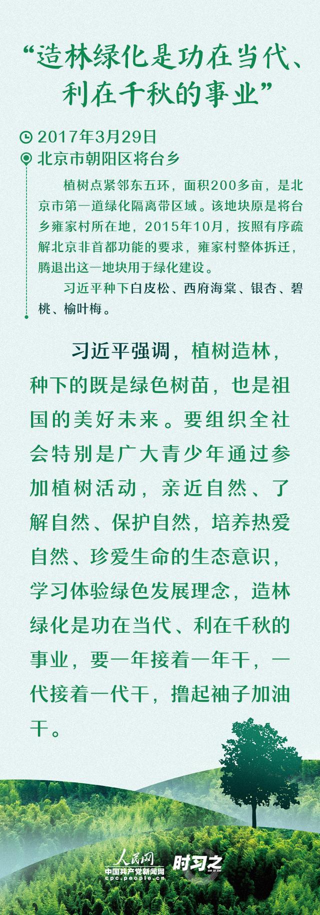 多种树 种好树 习近平厚“植”绿色期望