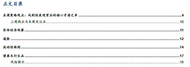 华泰证券固收分析框架「 华泰固收 利率 戏剧性表现背后的核心矛盾之争  债券策略周报」