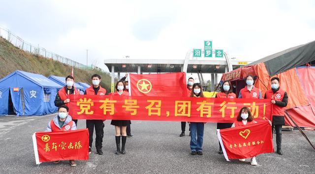 青春防疫，白塘镇志愿者在行动