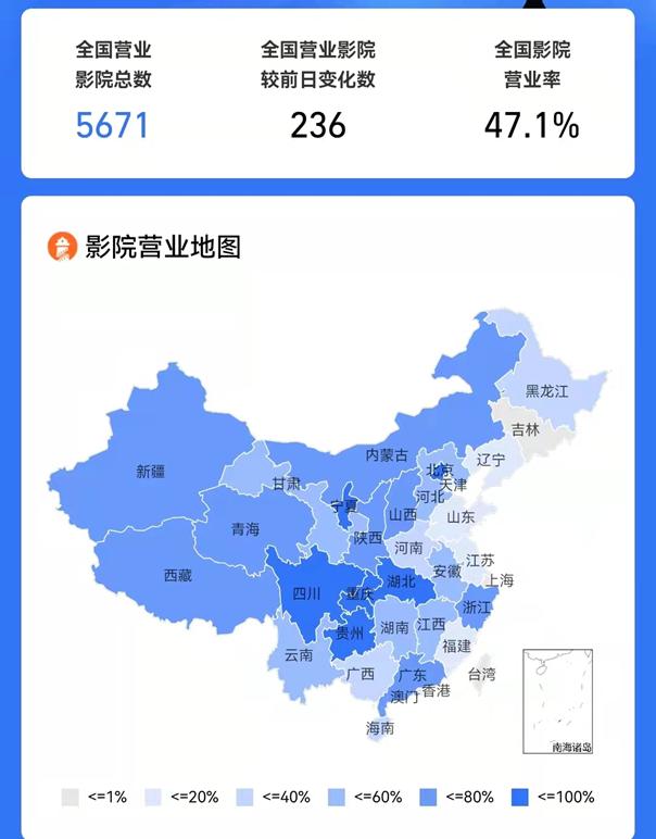 影院营业率不足50%，票房跌入冰点，多部重量级影片“退守”五一档