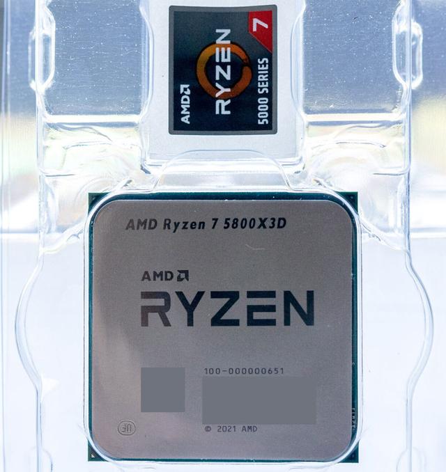 AMD锐龙7 5800X3D零售版跑分出炉