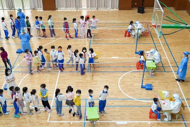 神兽将“归笼”开测核酸！广大附小1600师生校内检测