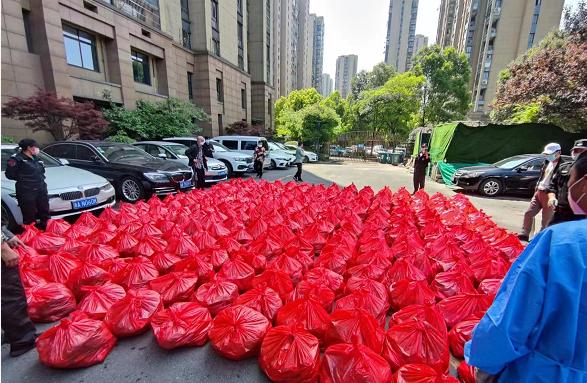 3.3万余份物资包 是这样送进杭州拱墅封控区的