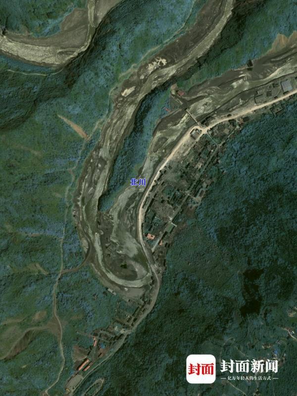卫星图见证变化 记录汶川地震14年伤痕修复