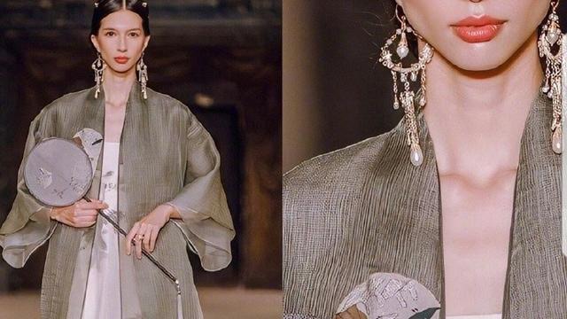 高级时装Heaven Gaia S/S Paris 2019 T台上的中国风 真的好美