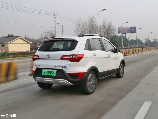 北汽ex360最高时速是多少，北汽新能源EX360正式上市