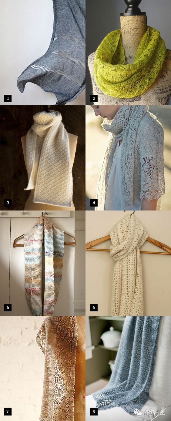 围巾怎么织最漂亮?爱美的女人一定要学(附图解大全)