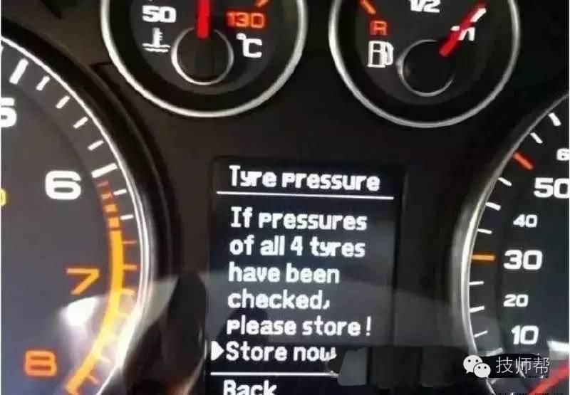 技术资料丨奥迪车系胎压复位大合集！