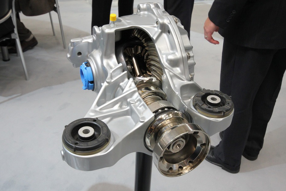 科技工业感十足-汽车差速器原理-GIF运动-让你秒懂！