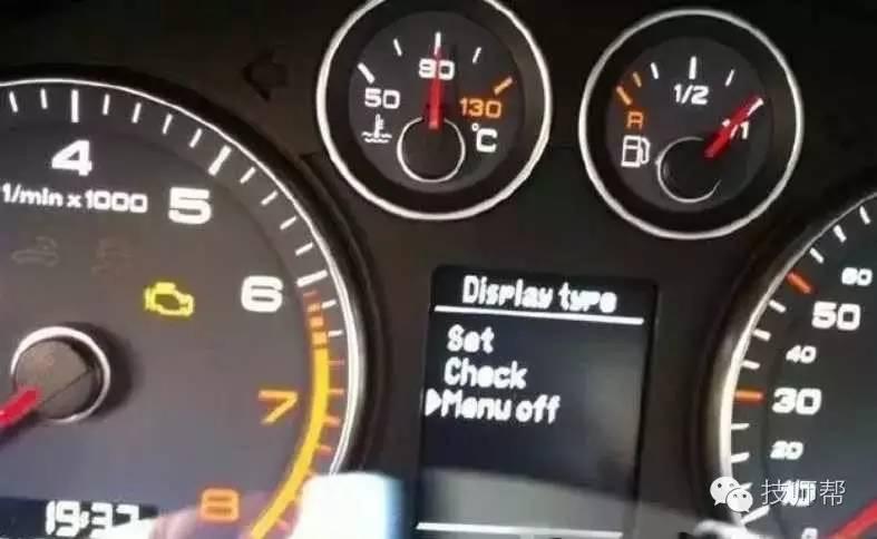 技术资料丨奥迪车系胎压复位大合集！