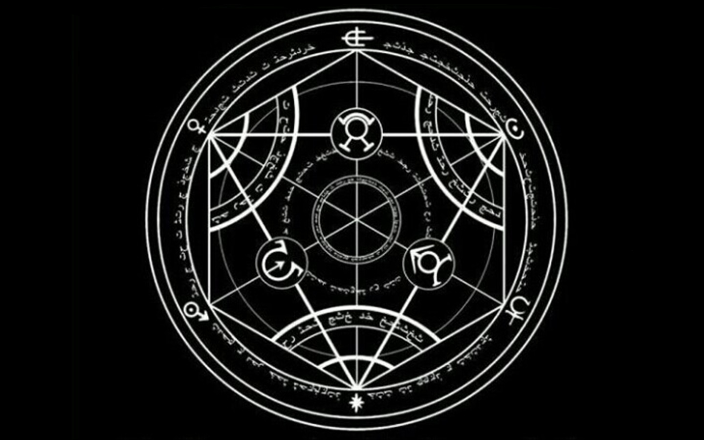 【《钢之炼金术师》中的炼成阵】【《奇异博士》中的魔法阵】