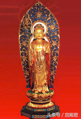 宫殿里的细节:佛像背后的那一个光圈到底叫什么呢