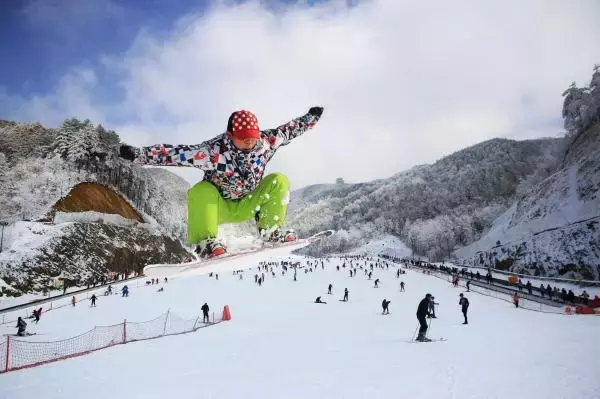 合肥新建滑雪场图片