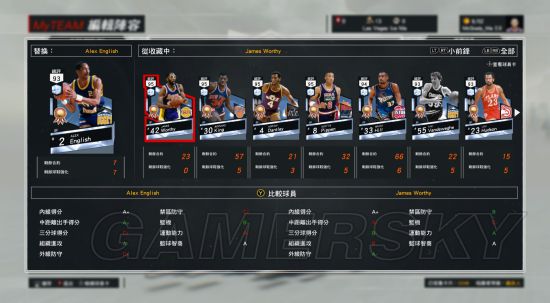 《NBA2K17》MT各位置球员推荐与分析指南 MT球员详细解析