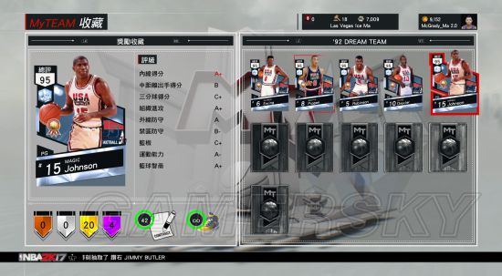 《NBA2K17》MT各位置球员推荐与分析指南 MT球员详细解析