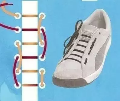 系鞋带的漂亮方法 25种系鞋带的方法